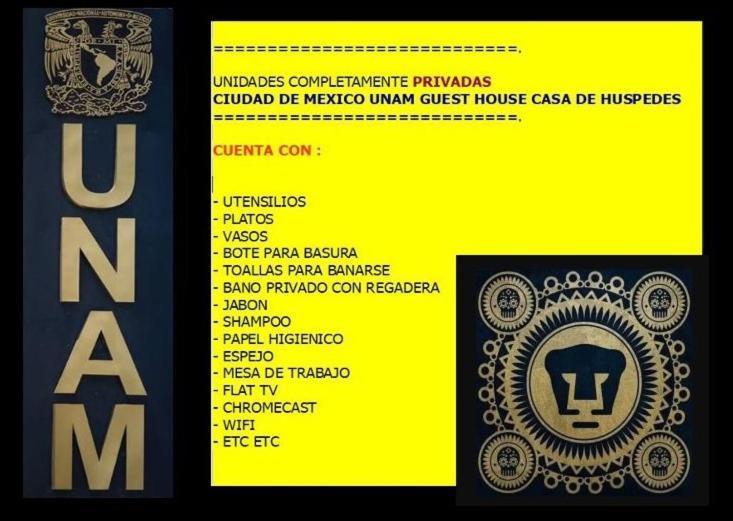 Ciudad De Mexico Unam Guest House Casa De Huespedes Extérieur photo